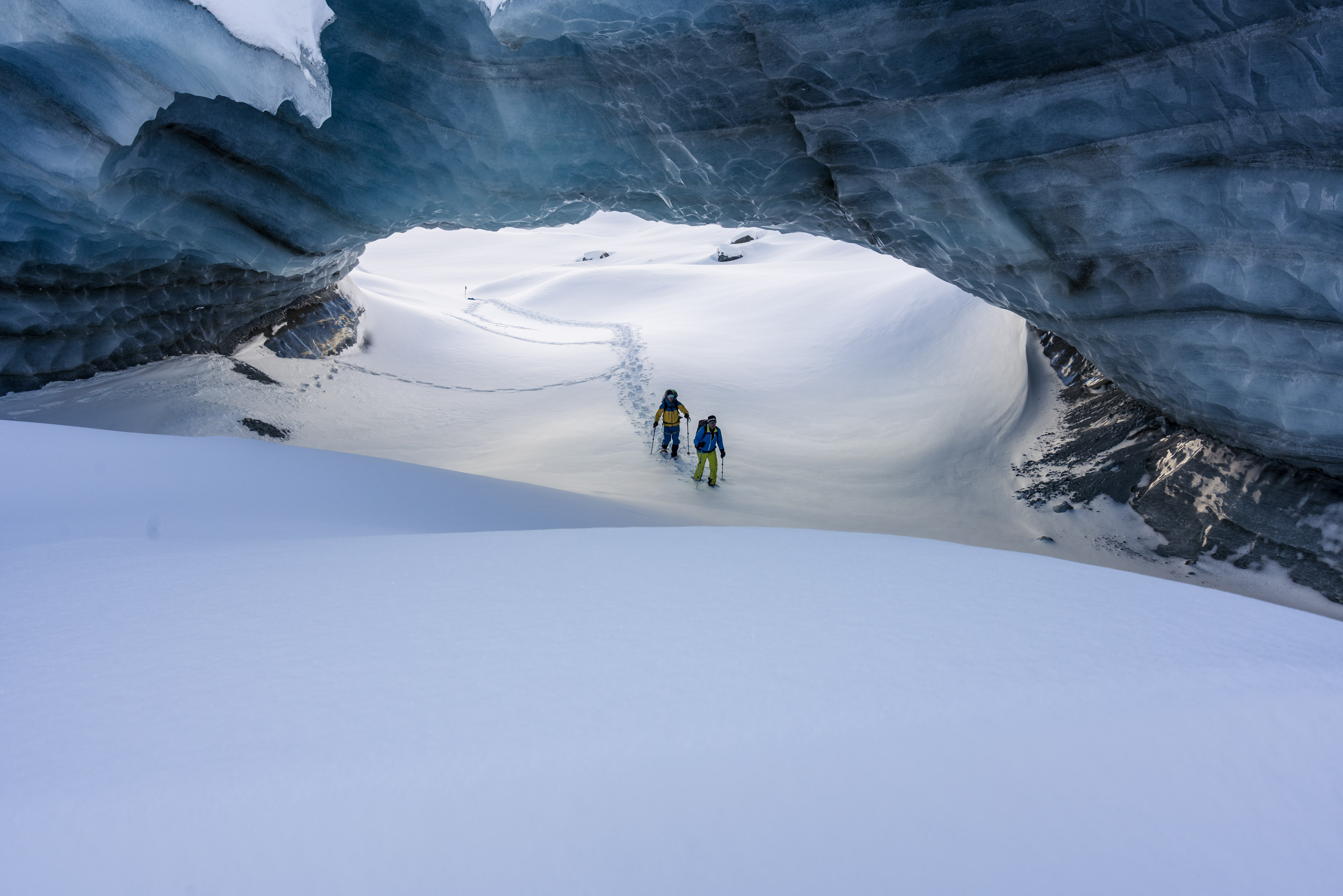 Schweiz - Engadin Pontresina Gletscherhöhle — Frame 12