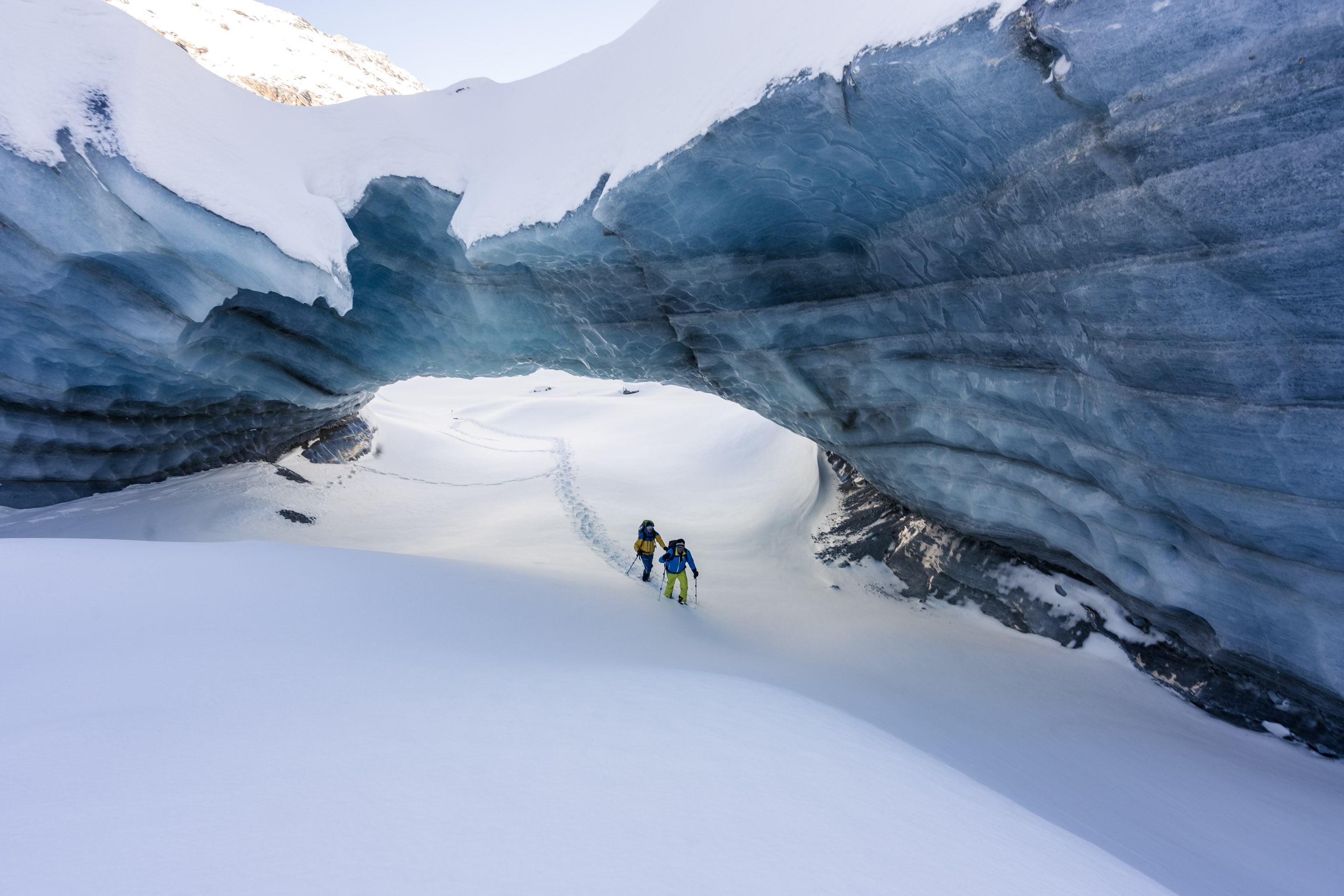 Schweiz - Engadin Pontresina Gletscherhöhle — Frame 10